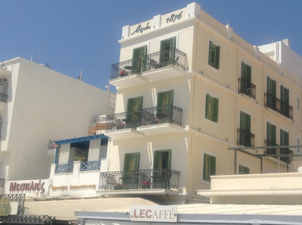 Aegli 1876 Hotel Tínos Szoba fotó